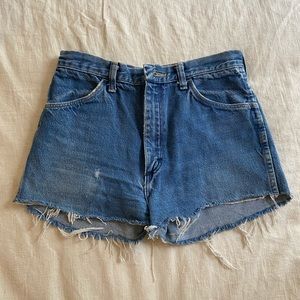 RUSTLER jean cutoffs